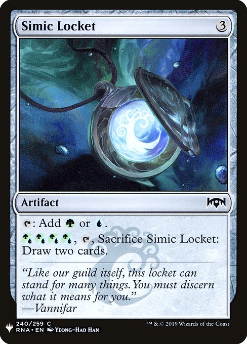 Simic Locket RNA-240