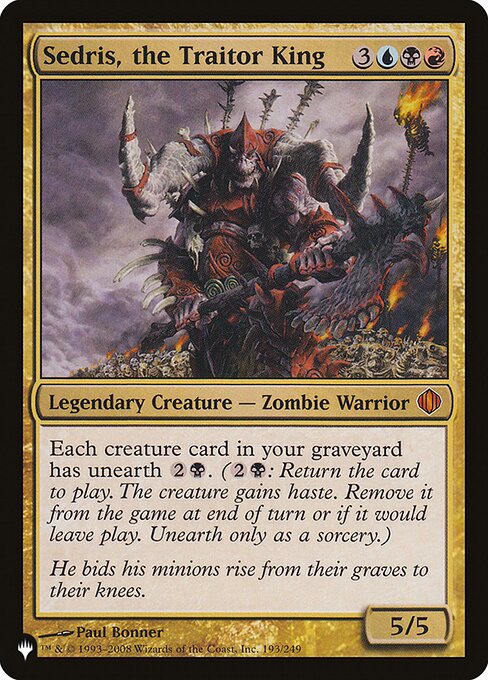 Sedris, the Traitor King ALA-193