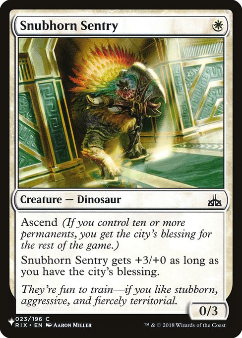 Snubhorn Sentry RIX-23