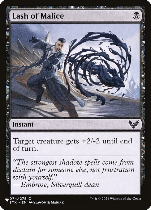 Lash of Malice STX-74