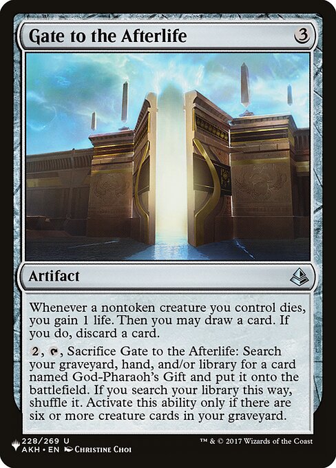 Gate to the Afterlife AKH-228