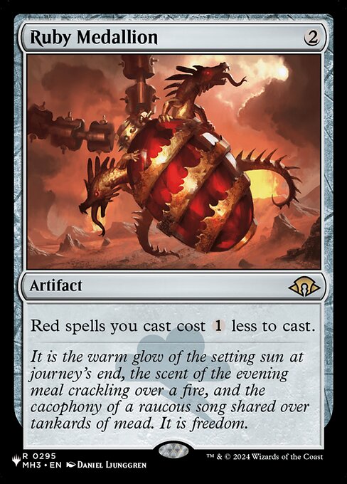 Ruby Medallion MH3-295