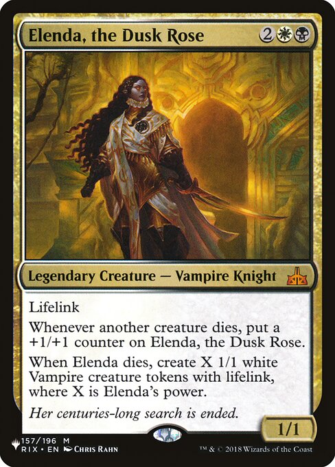 Elenda, the Dusk Rose RIX-157