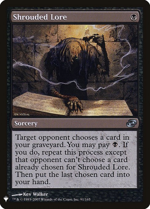 Shrouded Lore PLC-91