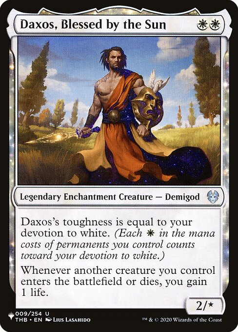 Daxos, Blessed by the Sun THB-9