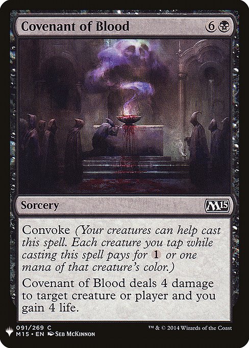 Covenant of Blood M15-91