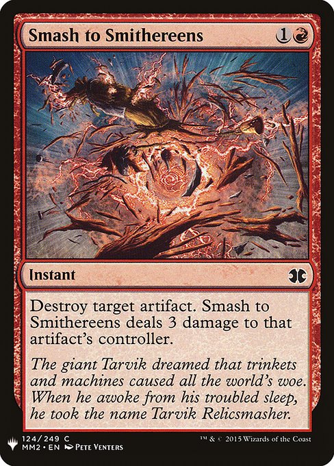 Smash to Smithereens MM2-124