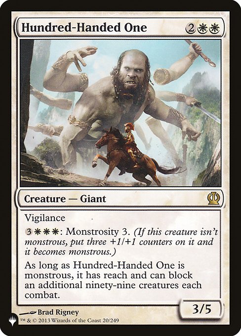Hundred-Handed One THS-20