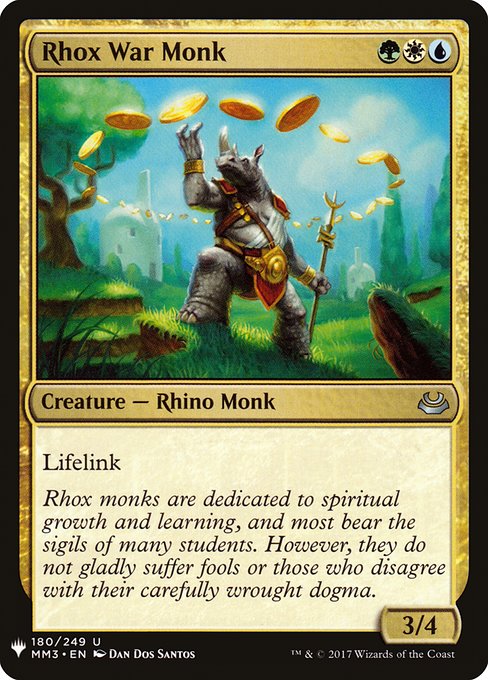 Rhox War Monk MM3-180