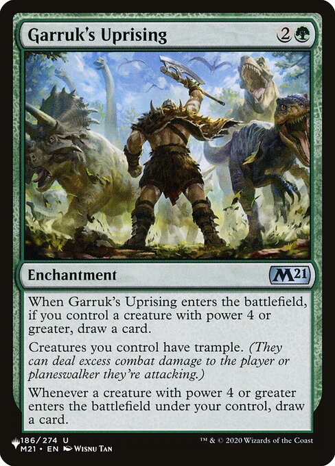 Garruk's Uprising M21-186