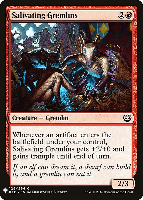 Salivating Gremlins KLD-129