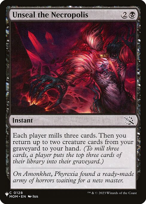 Unseal the Necropolis MOM-128