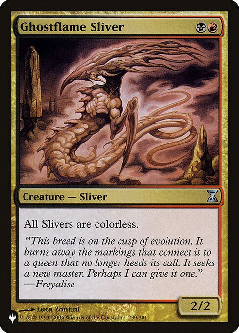 Ghostflame Sliver TSP-239