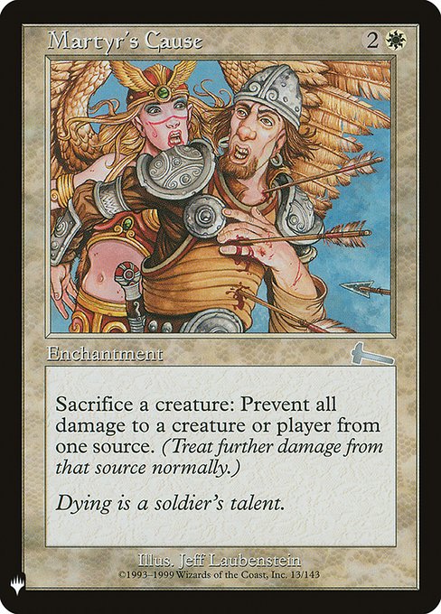 Martyr's Cause ULG-13