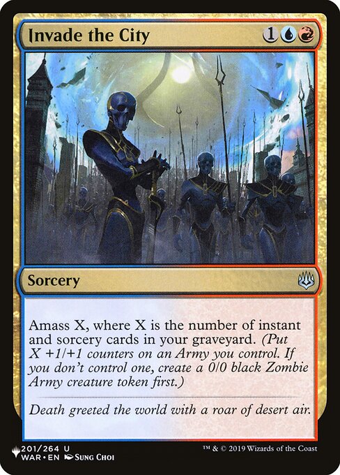 Invade the City WAR-201