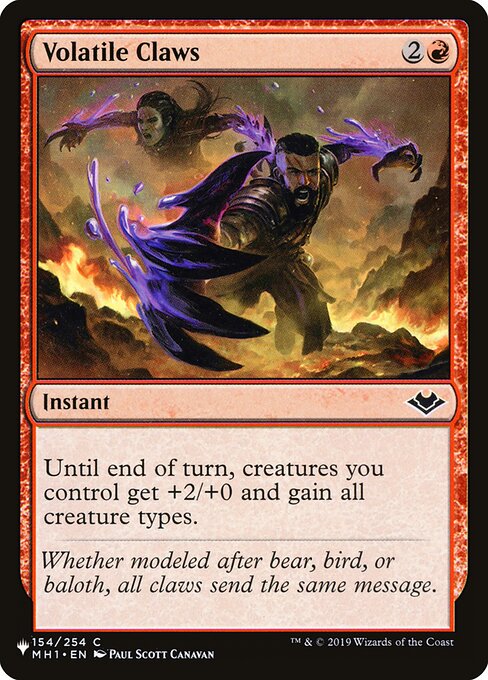 Volatile Claws MH1-154