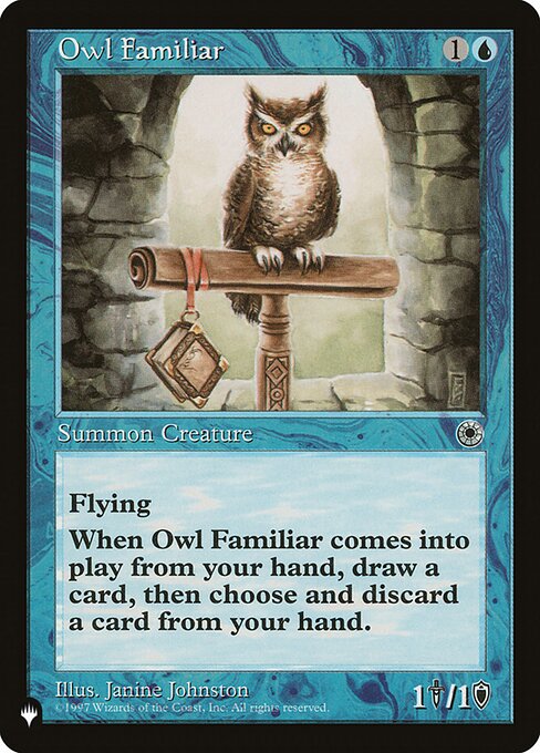 Owl Familiar POR-63