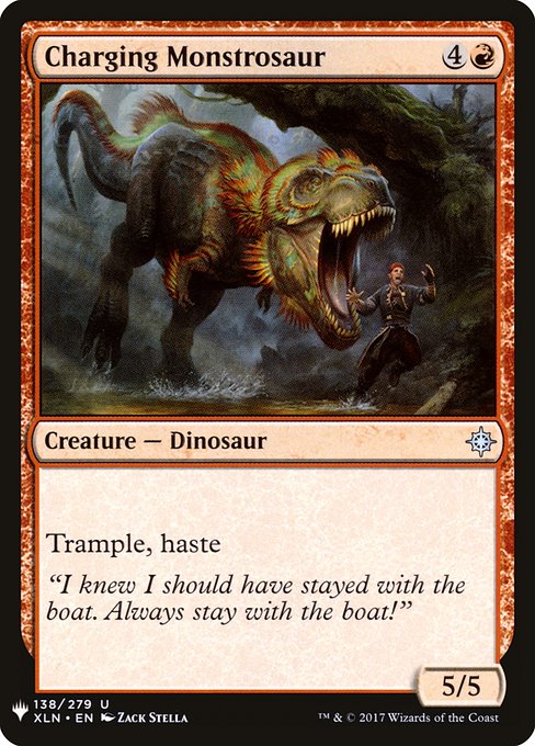 Charging Monstrosaur XLN-138