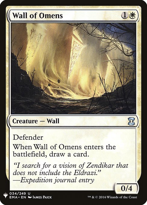 Wall of Omens EMA-34