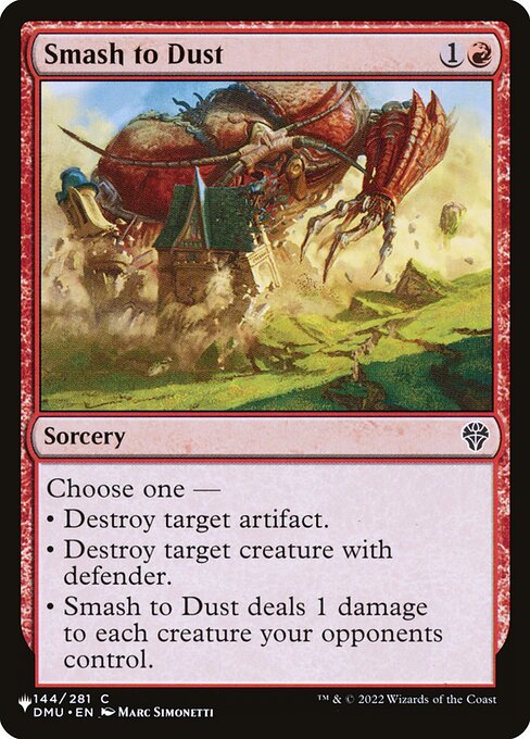 Smash to Dust DMU-144