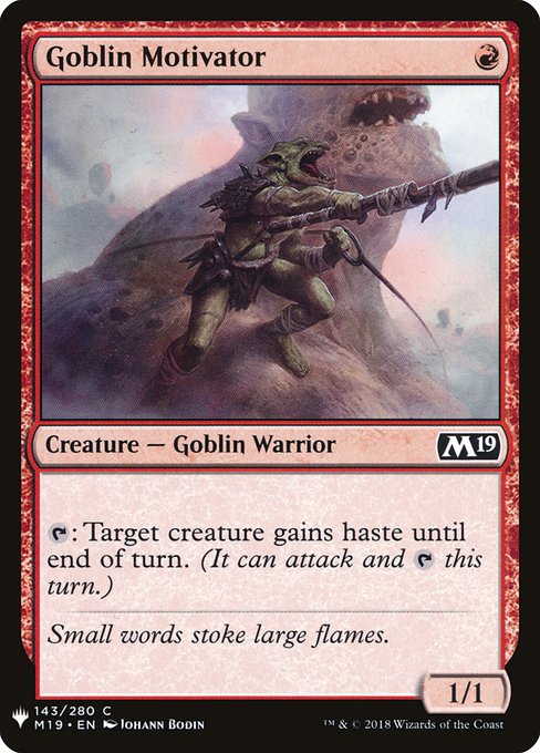 Goblin Motivator M19-143