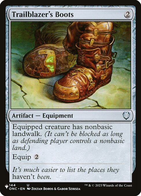 Trailblazer's Boots ONC-144