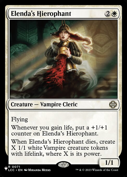 Elenda's Hierophant LCC-71