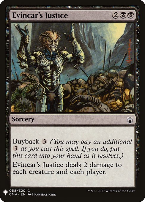 Evincar's Justice CMA-58