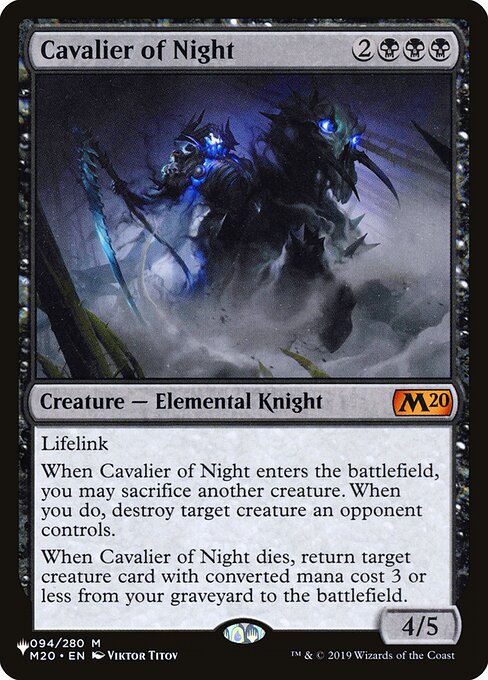 Cavalier of Night M20-94