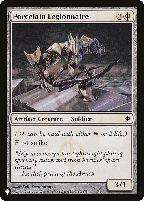 Porcelain Legionnaire NPH-19