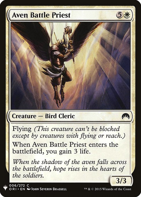 Aven Battle Priest ORI-6