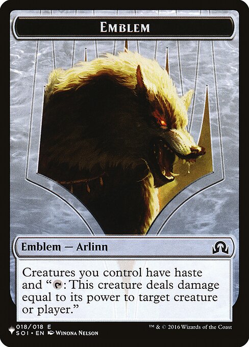 Arlinn, Embraced by the Moon Emblem TSOI-18