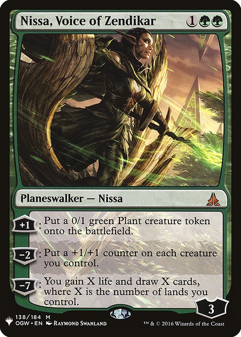 Nissa, Voice of Zendikar OGW-138