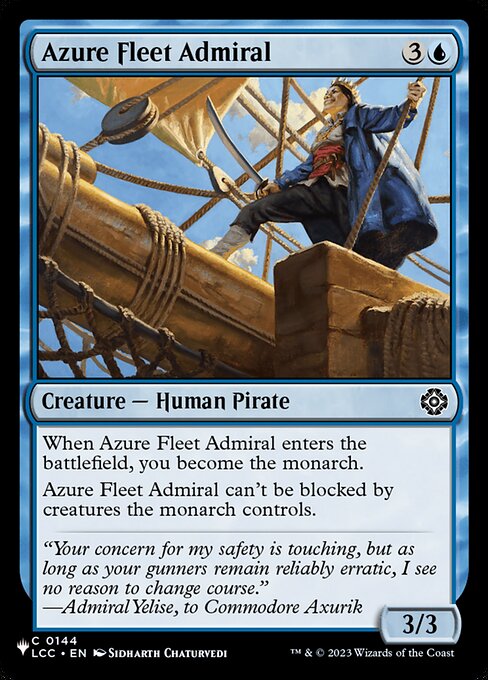 Azure Fleet Admiral LCC-144