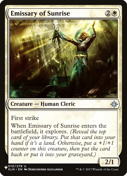 Emissary of Sunrise XLN-10