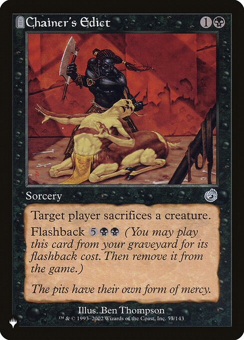 Chainer's Edict TOR-57