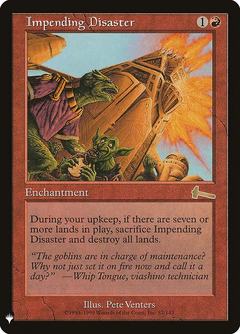 Impending Disaster ULG-82