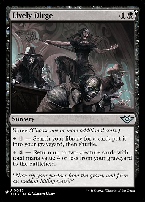 Lively Dirge OTJ-93