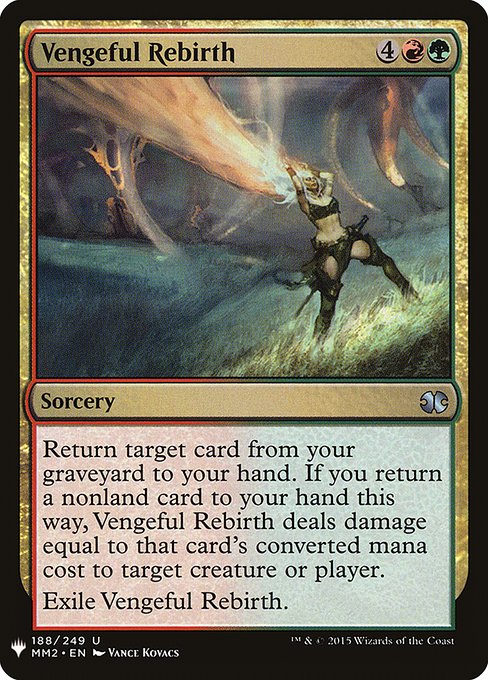 Vengeful Rebirth MM2-188
