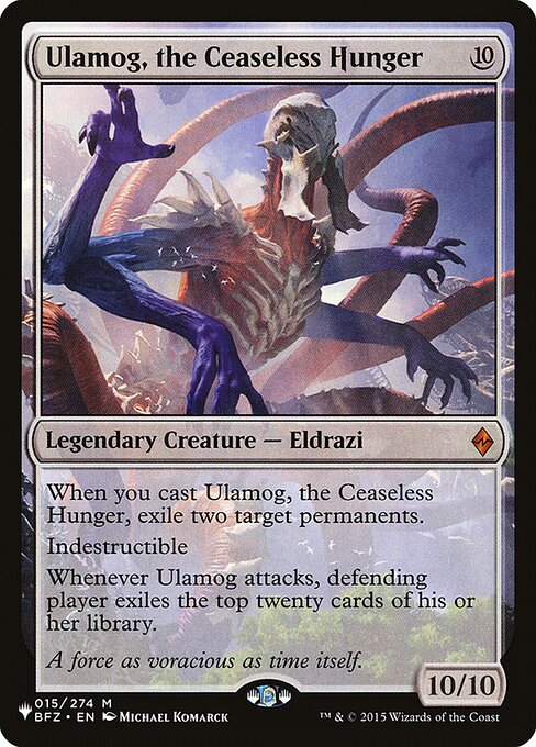 Ulamog, the Ceaseless Hunger BFZ-15