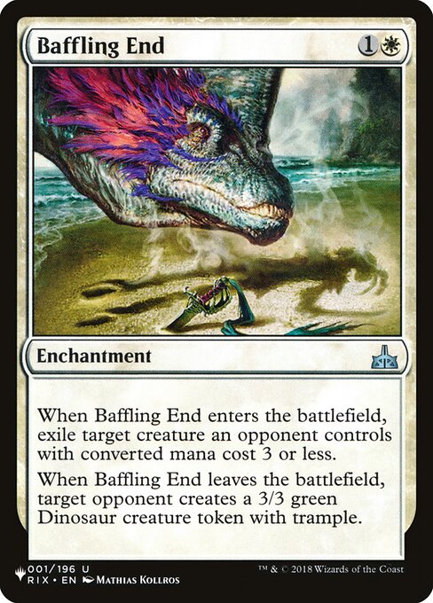 Baffling End RIX-1