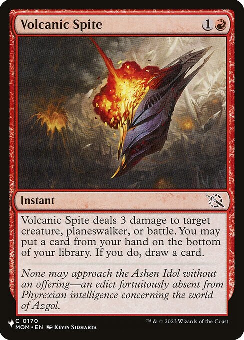 Volcanic Spite MOM-170