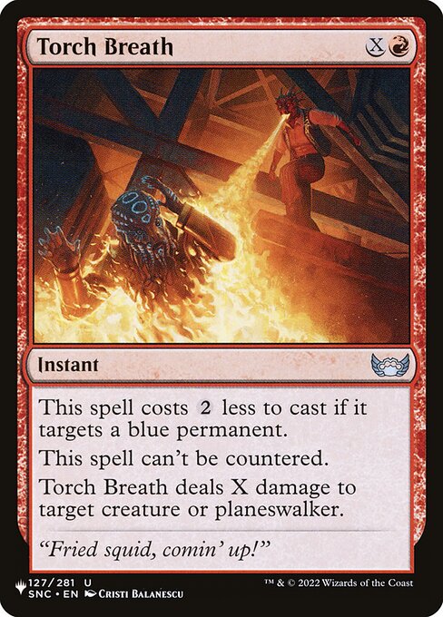 Torch Breath SNC-127