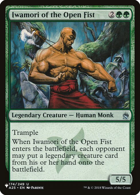 Iwamori of the Open Fist A25-174