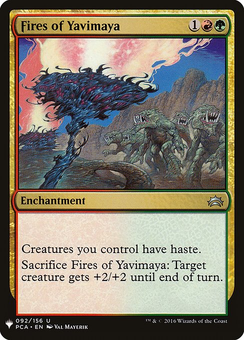 Fires of Yavimaya PCA-92