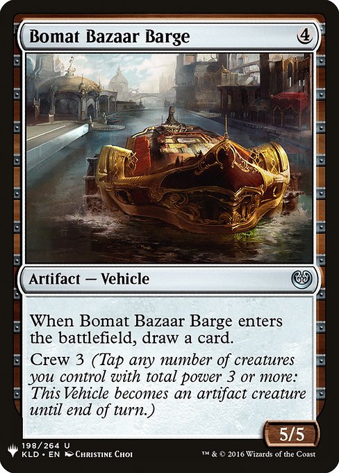 Bomat Bazaar Barge KLD-198