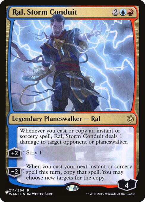 Ral, Storm Conduit WAR-211