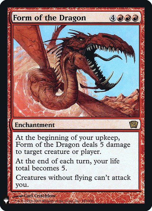 Form of the Dragon 9ED-187