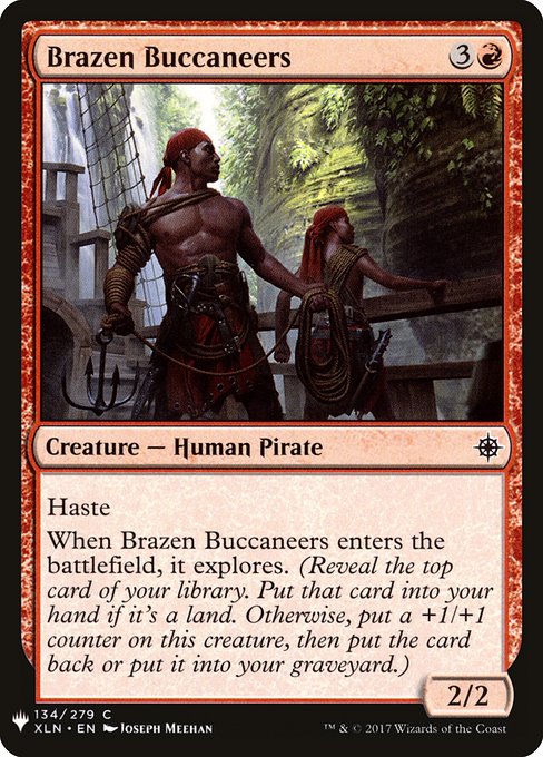 Brazen Buccaneers XLN-134