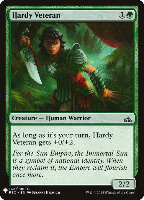 Hardy Veteran RIX-132